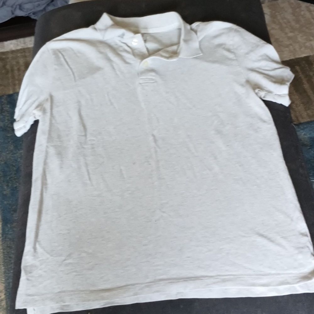 GAP Women's polo shirt Sz M gray